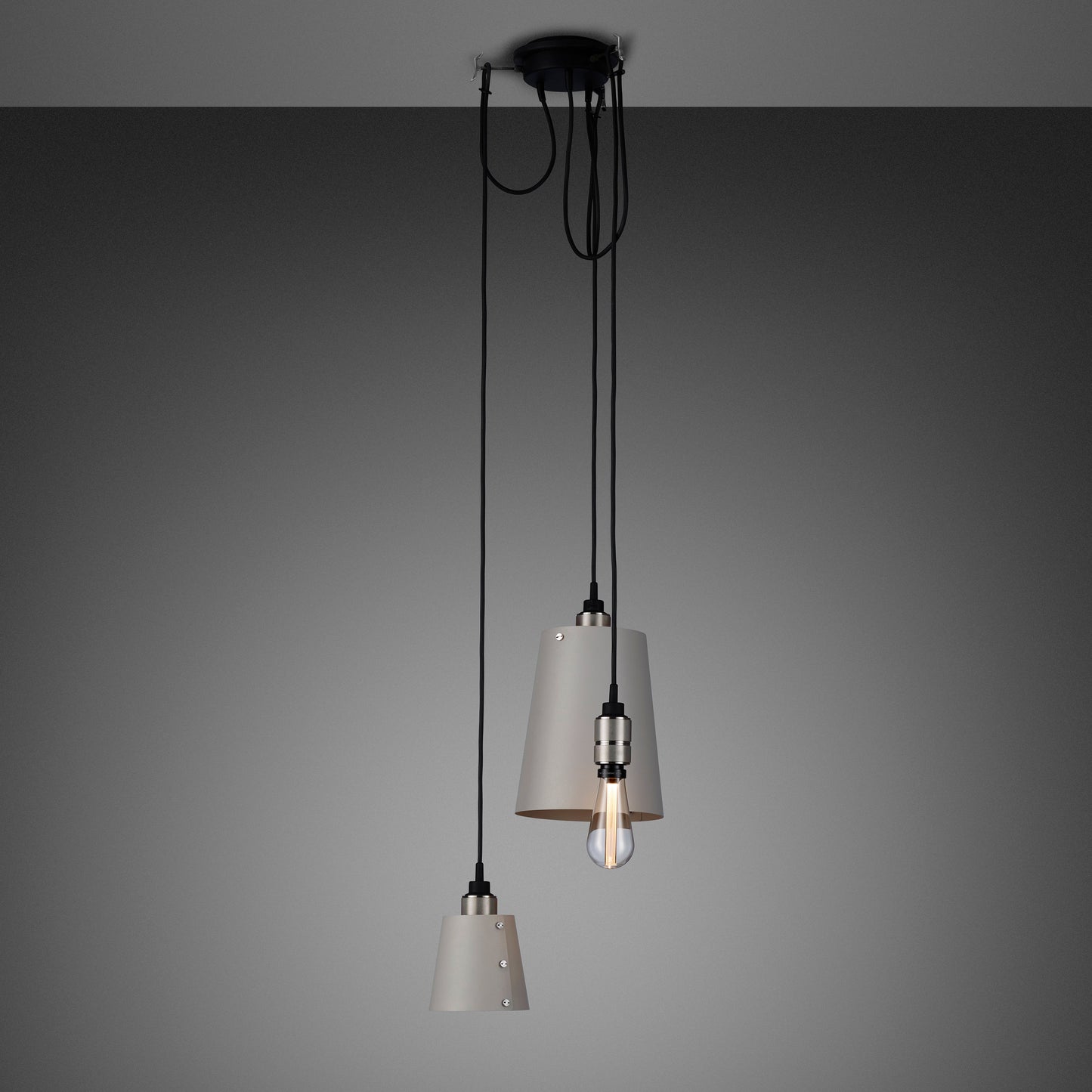 Steel Hooked 3.0 Mix / Stone Pendant Celling light