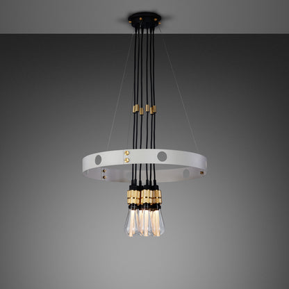 Bronze Hero Light/ Stone Pendant Ceiling Light