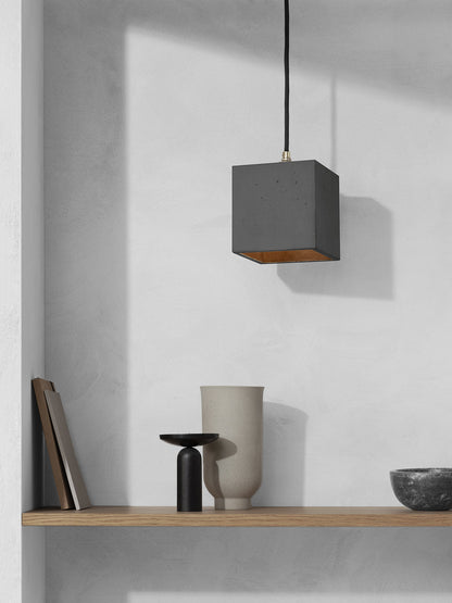 [B1] Dark Pendant Light Cubic still 7