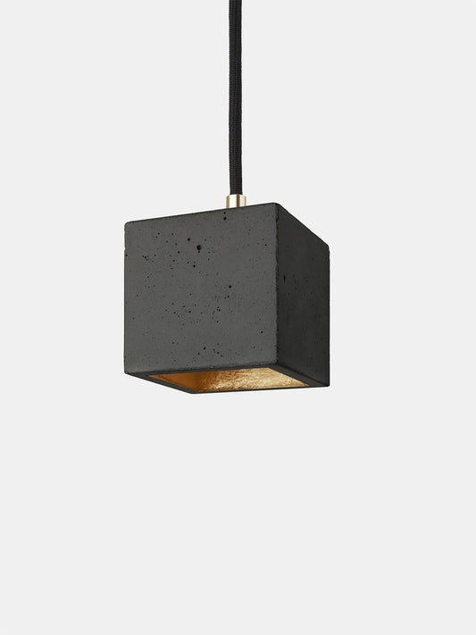 [B6] Dark Pendant Light Cubic Small still 2