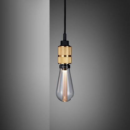 Bronze Hooked Wall Light/ Nude/ Stone clear blub 