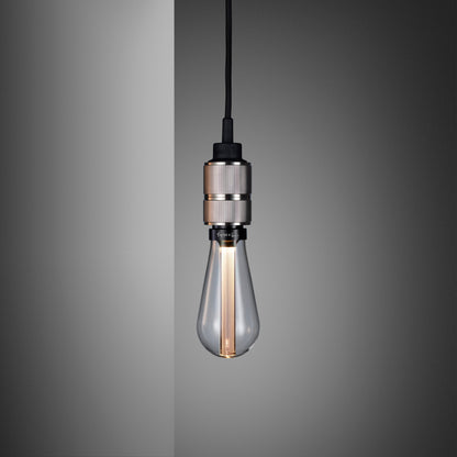 Steel Hooked Wall Light/ Nude/ Stone clear bulb