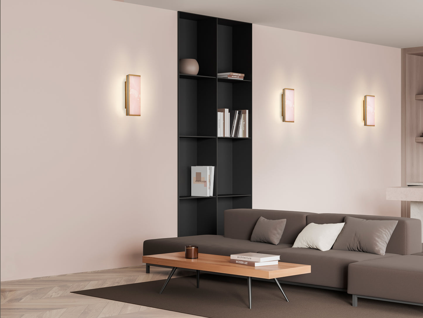 Tech Wall Light pink, lifestyle