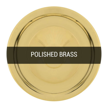 polished brass