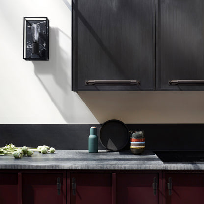 Caged Wall/ Medium Black Marble lifestyle kitchen 