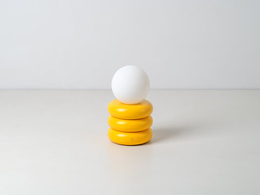 York Yellow Rechargeable Table Lamp, product shot