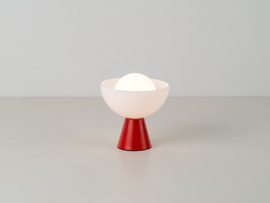 Jam Red Rechargeable Table Lamp, product shot