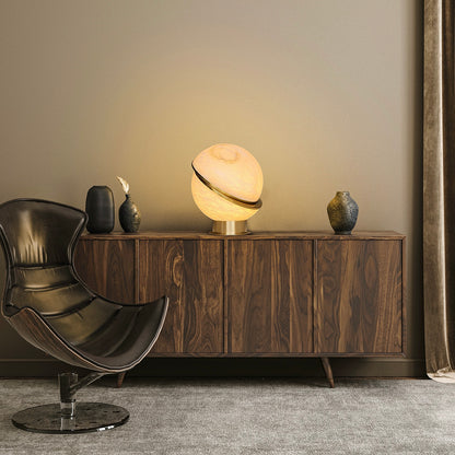 Offset Globe Table Lamp Lifestyle 