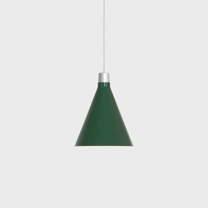 Bower Pendant Small with Sphere III Dark Green still 1