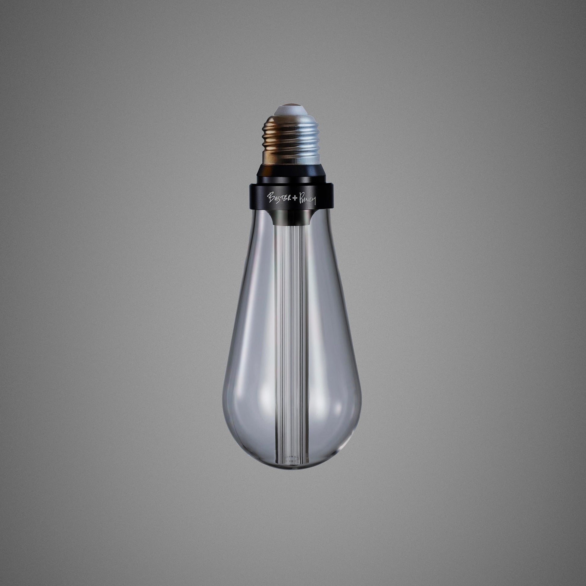 Buster Bulb Crystal grey background 