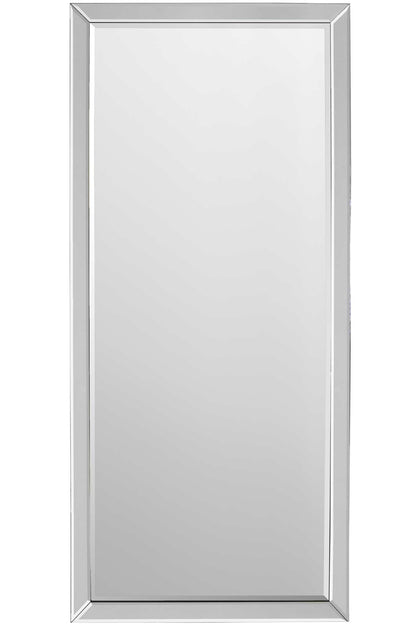 Sleek Angled Glass Full-Length Mirror - 178 x 76 CM-2