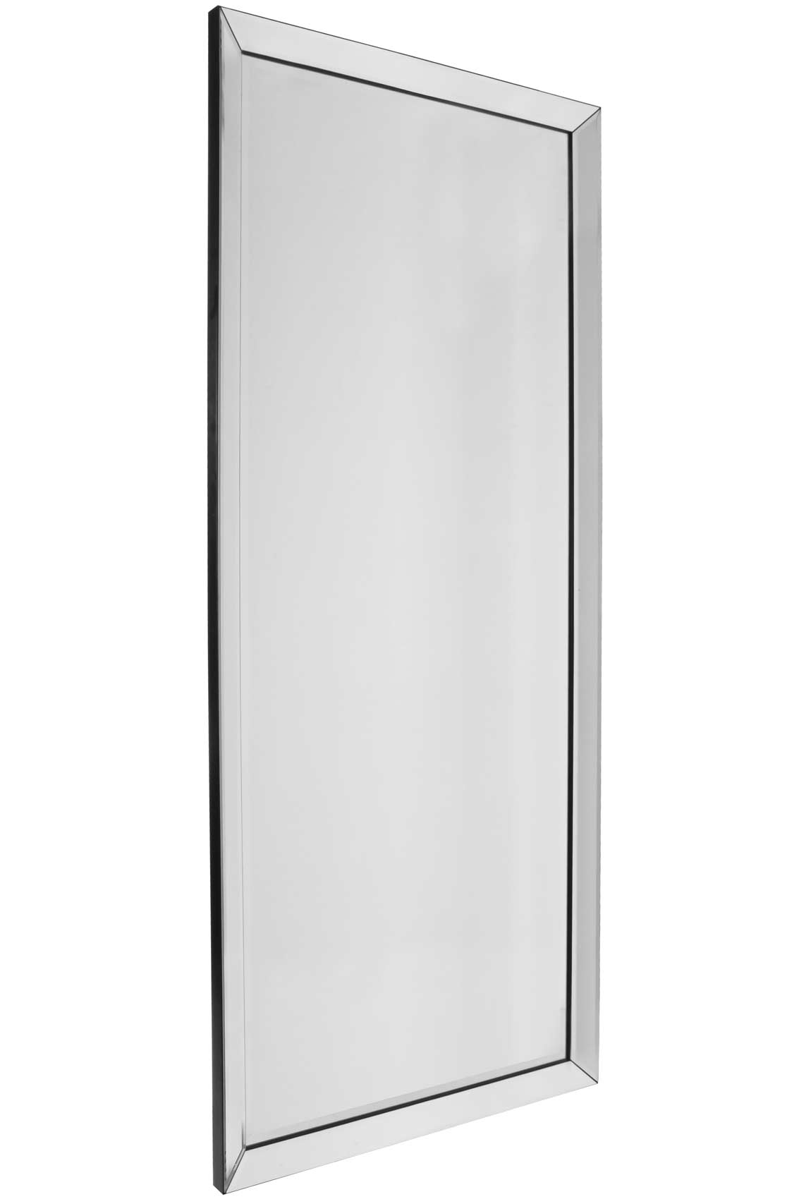 Sleek Angled Glass Full-Length Mirror - 178 x 76 CM-3