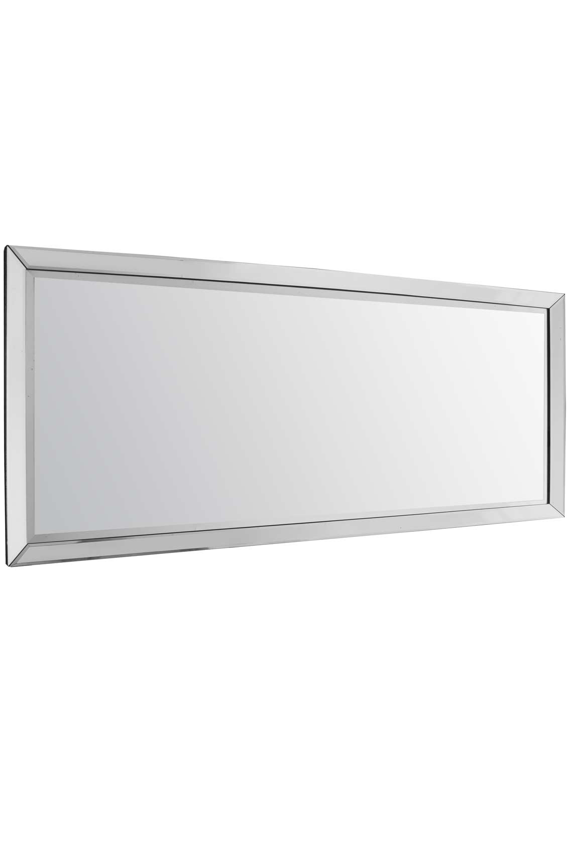 Sleek Angled Glass Full-Length Mirror - 178 x 76 CM-7