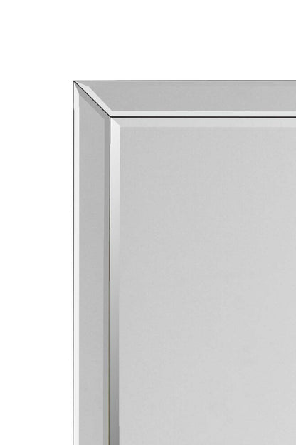 Sleek Angled Glass Full-Length Mirror - 178 x 76 CM-9