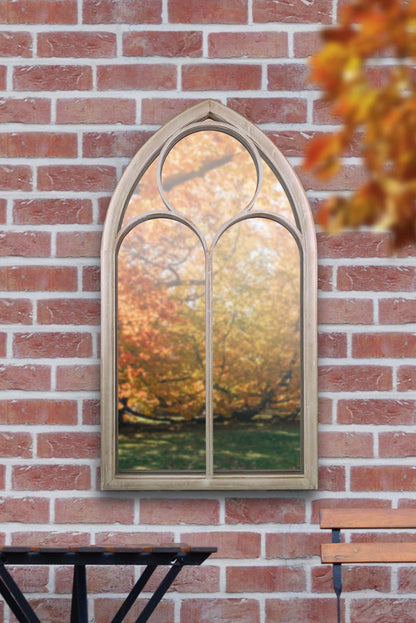 Somerley Chapel Garden Mirror - 112 x 61 CM Arch Design-6