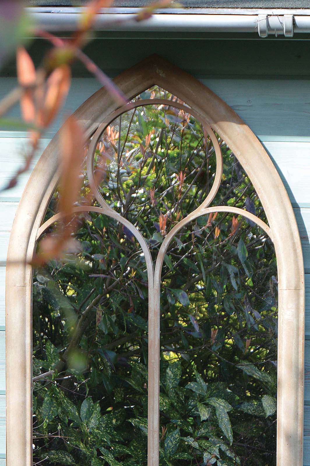 Somerley Chapel Garden Mirror - 112 x 61 CM Arch Design-4