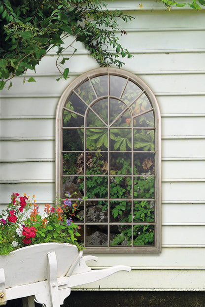 Somerley Country Arch Oversized Garden Reflection Mirror 129 x 76 CM-1