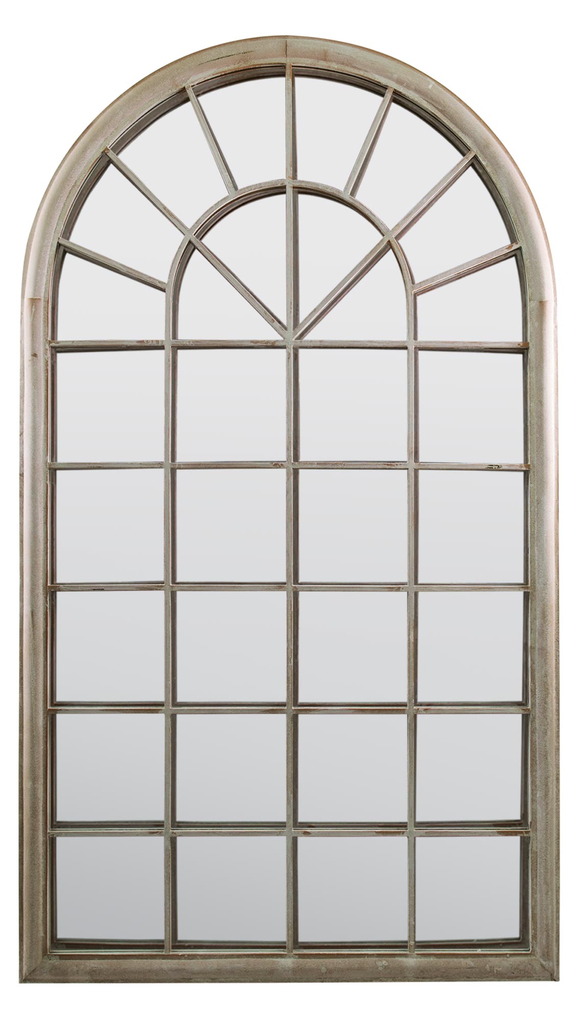 Somerley Country Arch Oversized Garden Reflection Mirror 129 x 76 CM-2