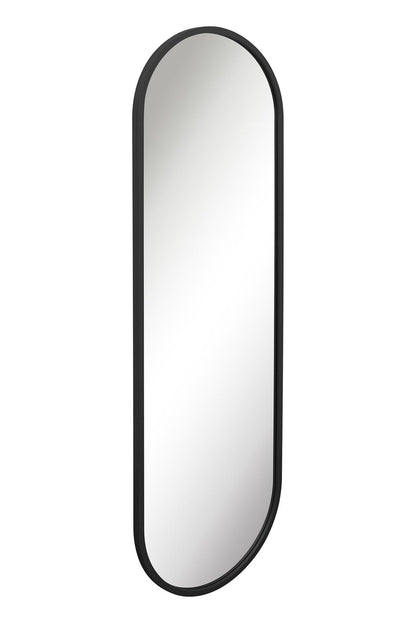 The Vultus - Elegant Black Metal Double Arched Garden Mirror 71" X 24" (180CM X 60CM) Perfect for Indoor and Outdoor Use-4