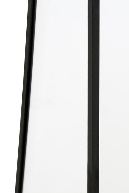 Elegant Black Metal Framed Mirrored Garden Obelisk - 59" X 12" X 12" (150CM X 30CM X 30CM)-5