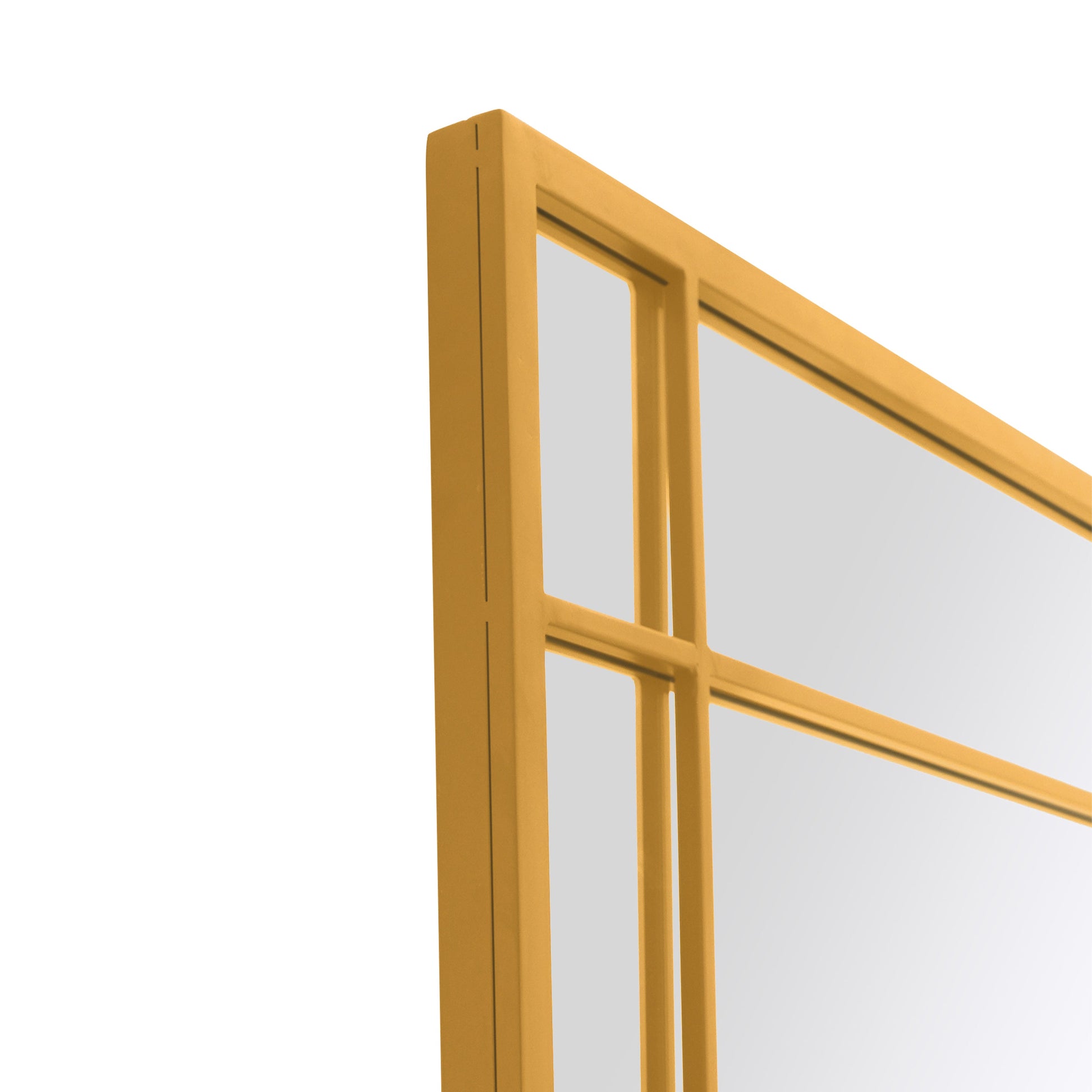 The Luxe Gold Framed Leaner Mirror for Garden or Wall - 63" x 31" (160CM x 80CM)-11