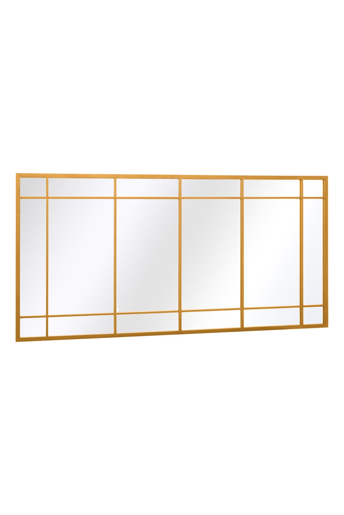 The Luxe Gold Framed Leaner Mirror for Garden or Wall - 63" x 31" (160CM x 80CM)-4