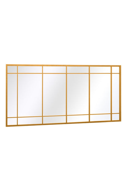 The Luxe Gold Framed Leaner Mirror for Garden or Wall - 63" x 31" (160CM x 80CM)-4