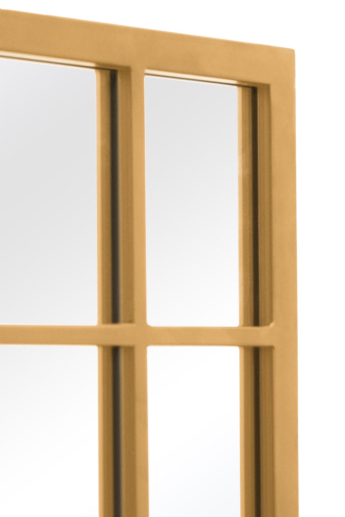 The Luxe Gold Framed Leaner Mirror for Garden or Wall - 63" x 31" (160CM x 80CM)-14