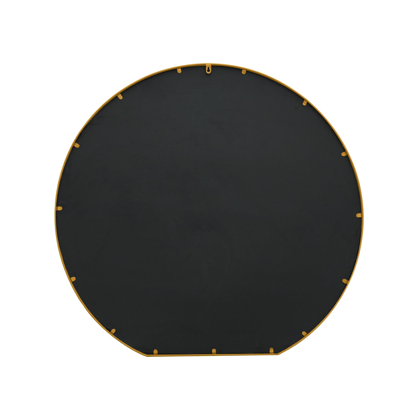 The Radiance - Gold Framed Round Garden Wall Mirror - Ideal for Your Mantle! 41" X 39" (105CM X 100CM)-10