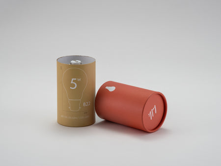 Bulb B22 (BC) LED brown packaging 
