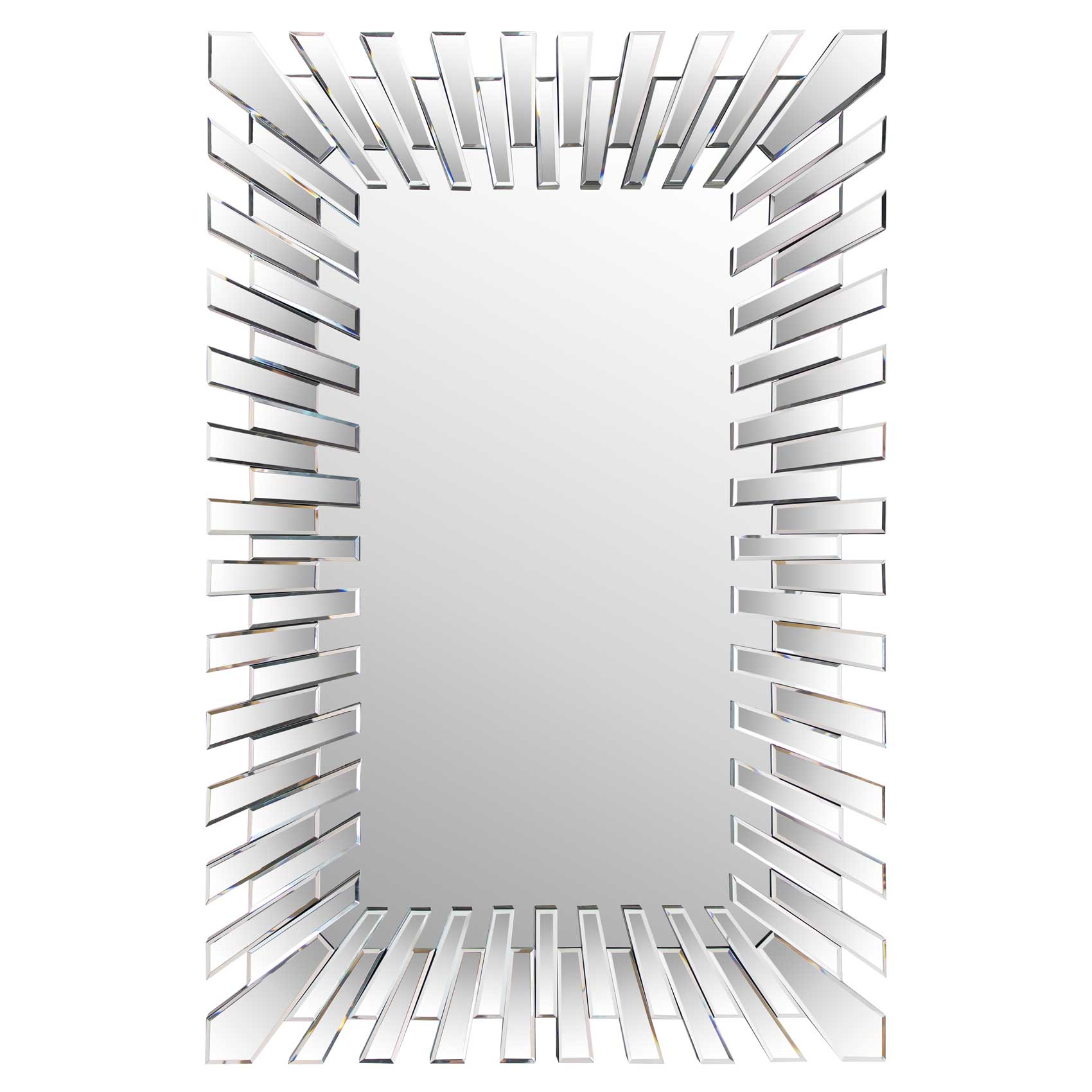 Radiant All-Glass Large Fashion Mirror 120 x 80 CM-8