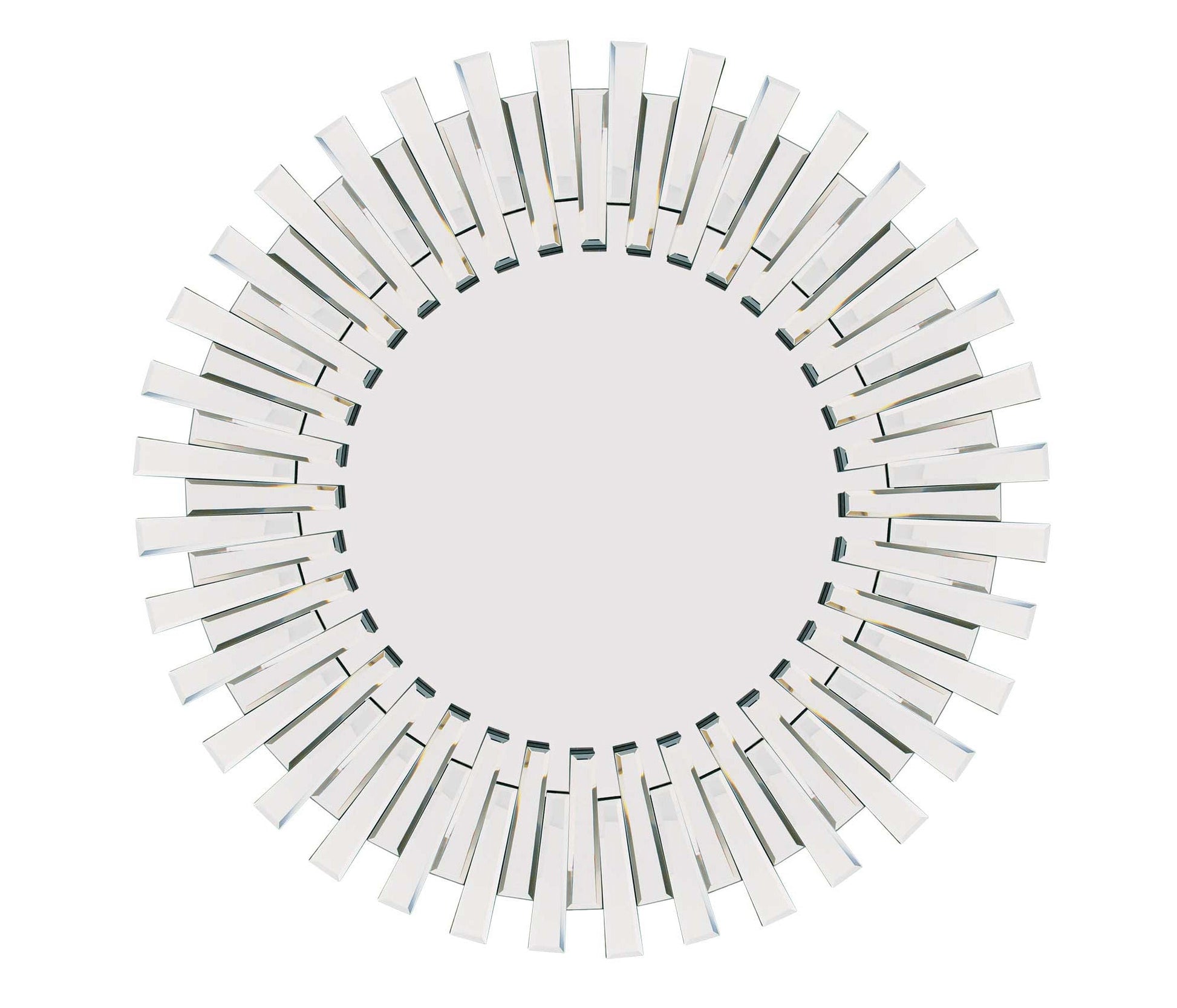 Radiant All-Glass Decorative Round Mirror 120 x 120 CM-4