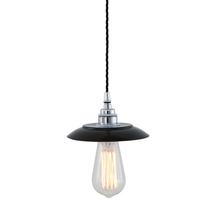 Reznor Industrial Brass Pendant Light