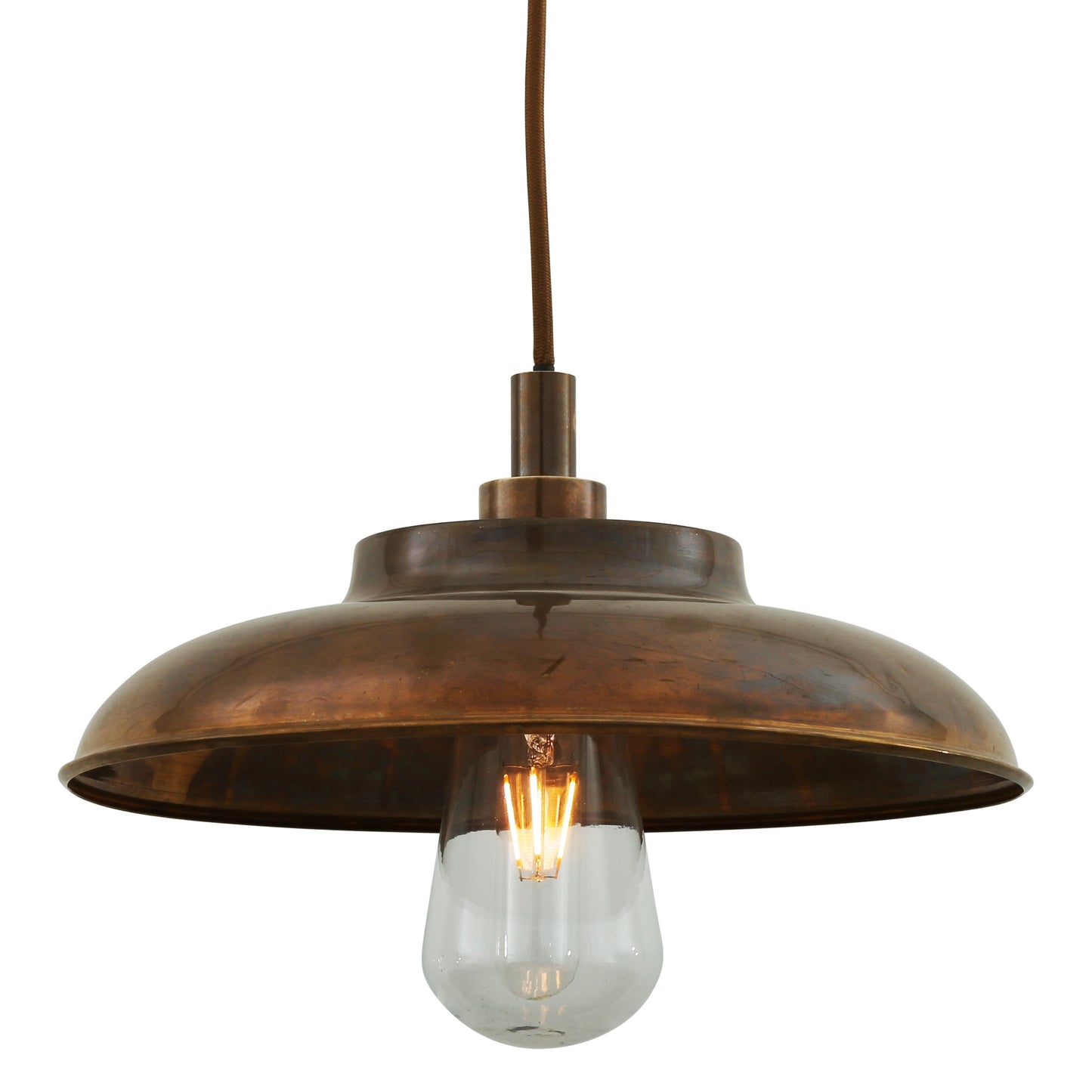 Darya Brass Factory Pendant Light IP65