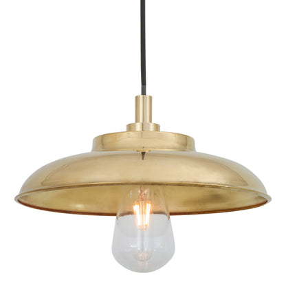 Darya Brass Factory Pendant Light IP65 Product Shot