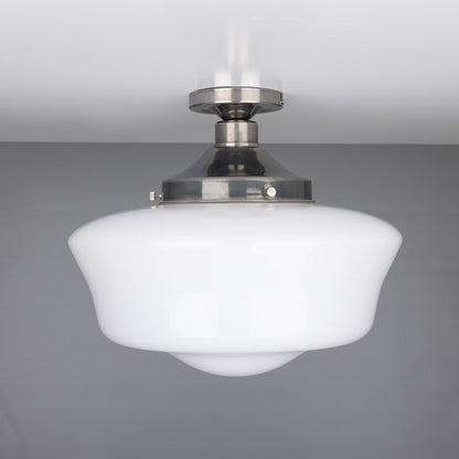 Schoolhouse Traditional Flush Ceiling Light 35cm Product Shot