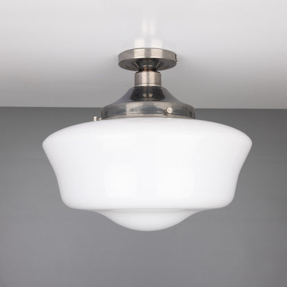 Schoolhouse Traditional Flush Ceiling Light 35cm Product Shot