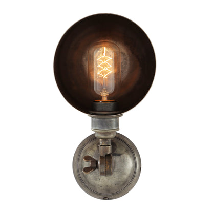 San Jose Vintage Adjustable Brass Picture Light Product Shot