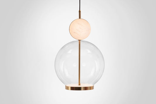 Rosa Pendant Light, front view.