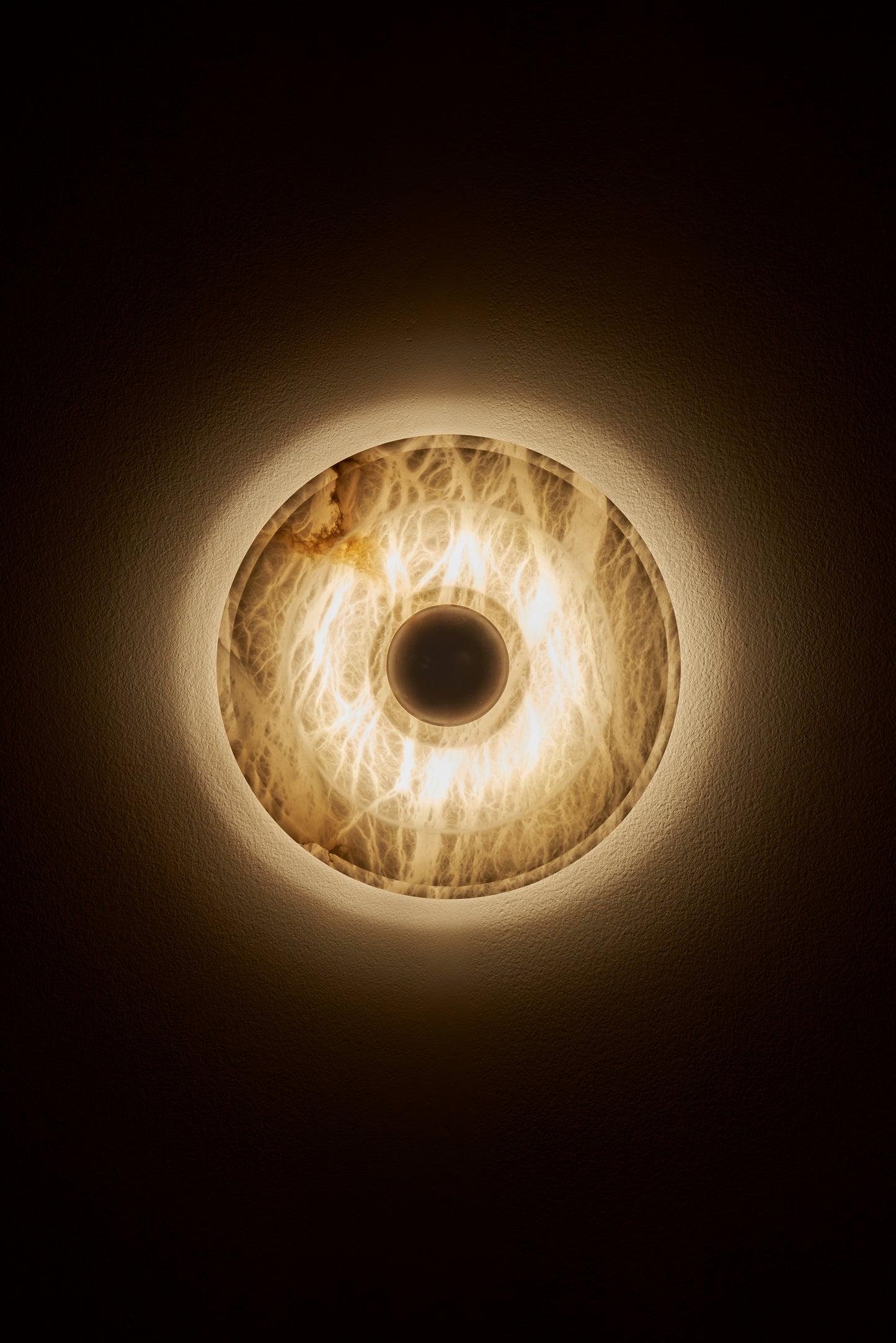 Circle Wall Light ON