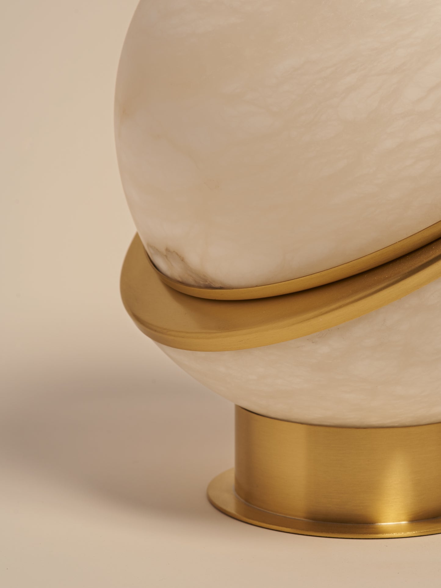 Offset Globe Table Lamp Detailed View