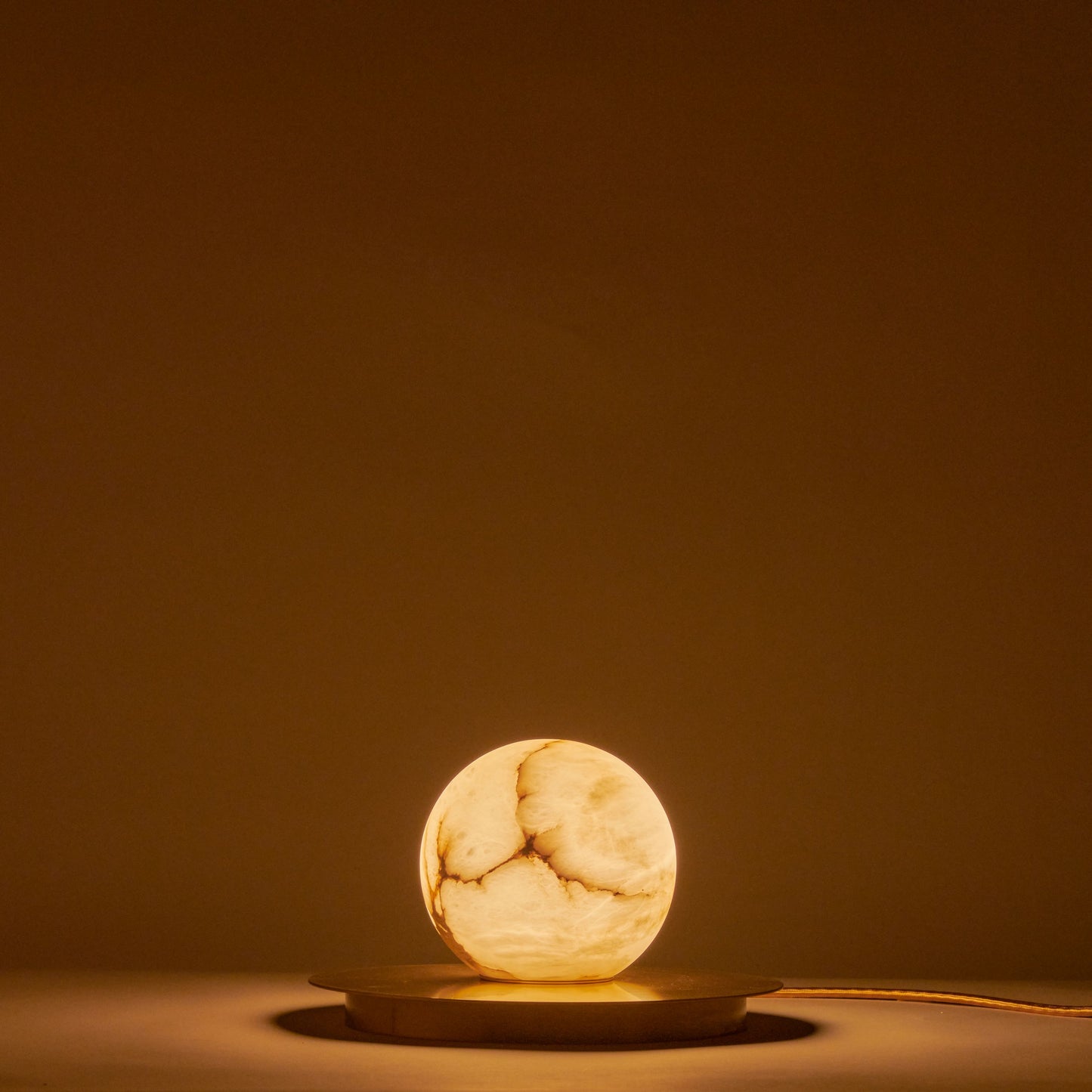 Mini Moon Table Lamp, front on