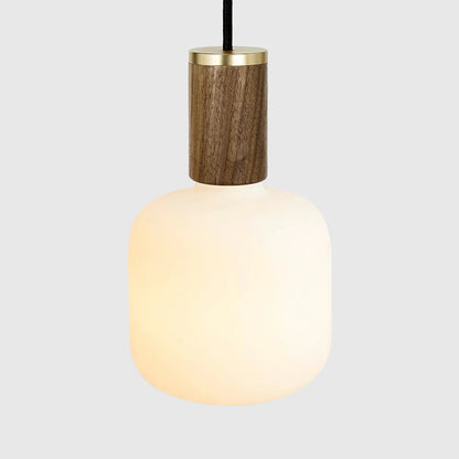 Oblo Pendant light Walnut still 1