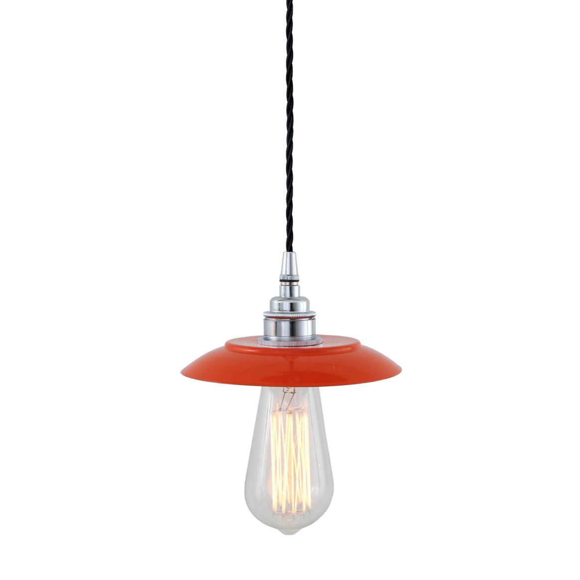 Reznor Industrial Brass Pendant Light