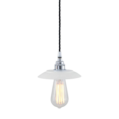 Reznor Industrial Brass Pendant Light