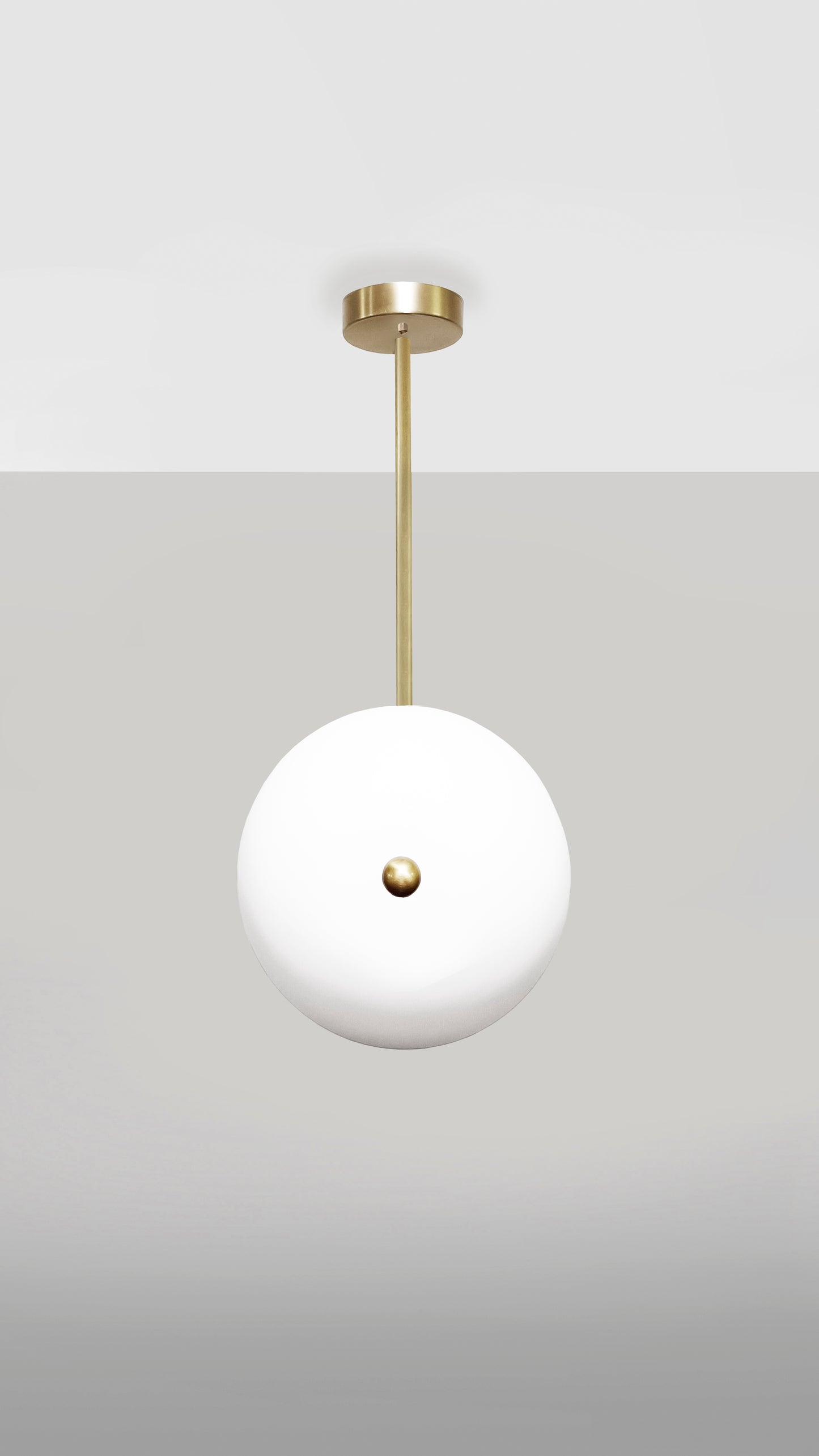 Split Circle Pendant Light closed 