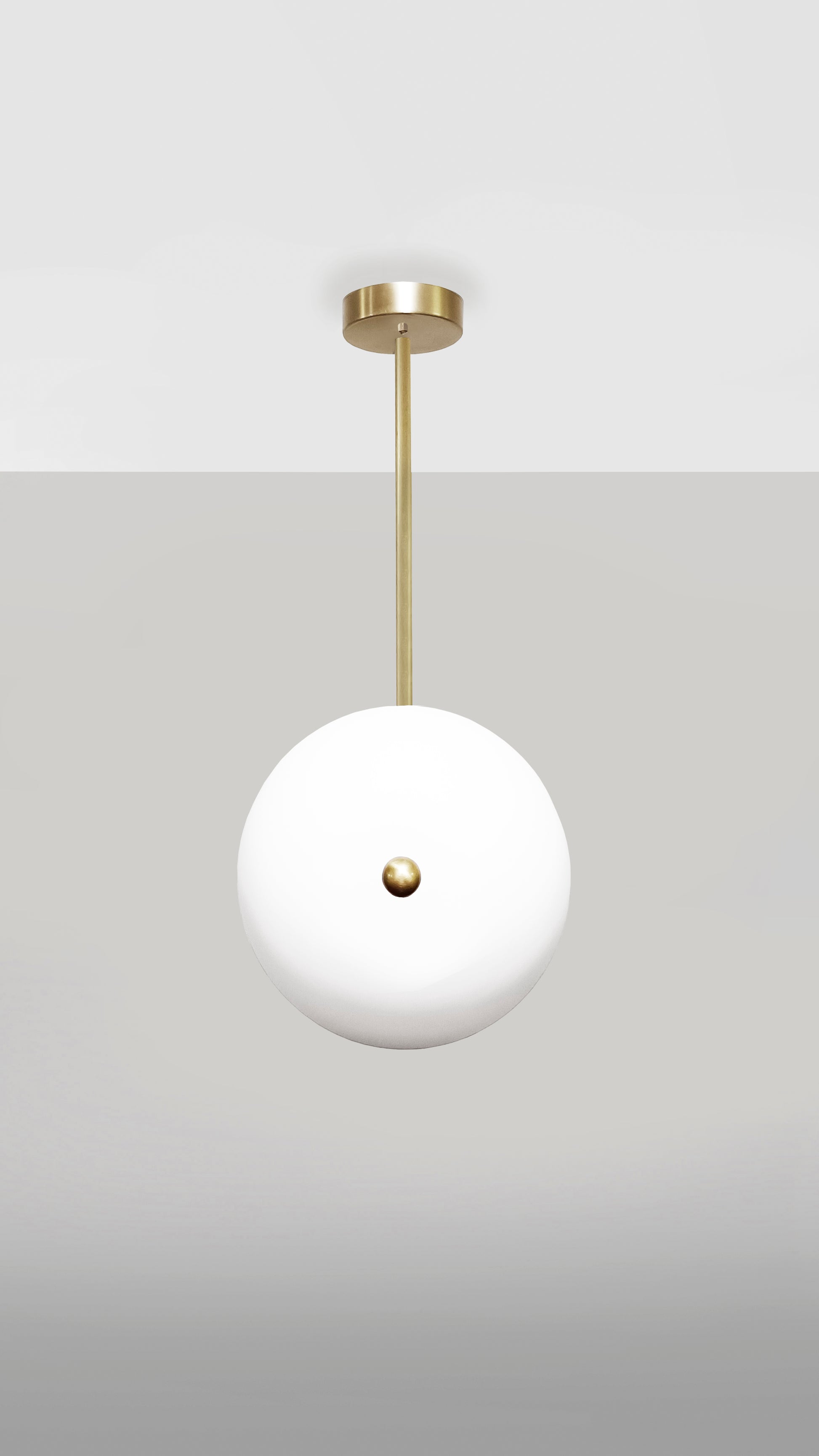 Split Circle Pendant Light closed 