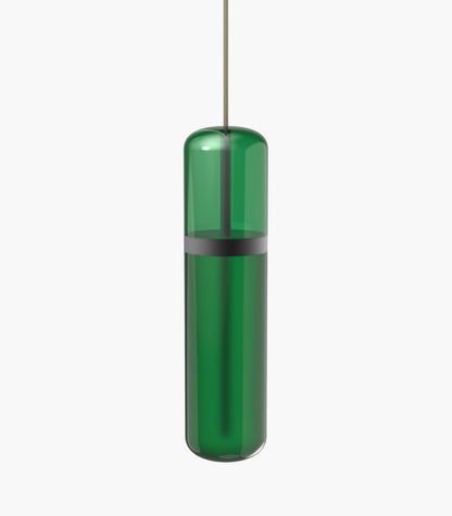 Pill S36-01 Pendant Light blue black anodised