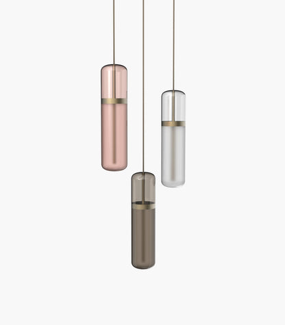 Pill S36-02 Pendant Light Smoked Black Anodised 