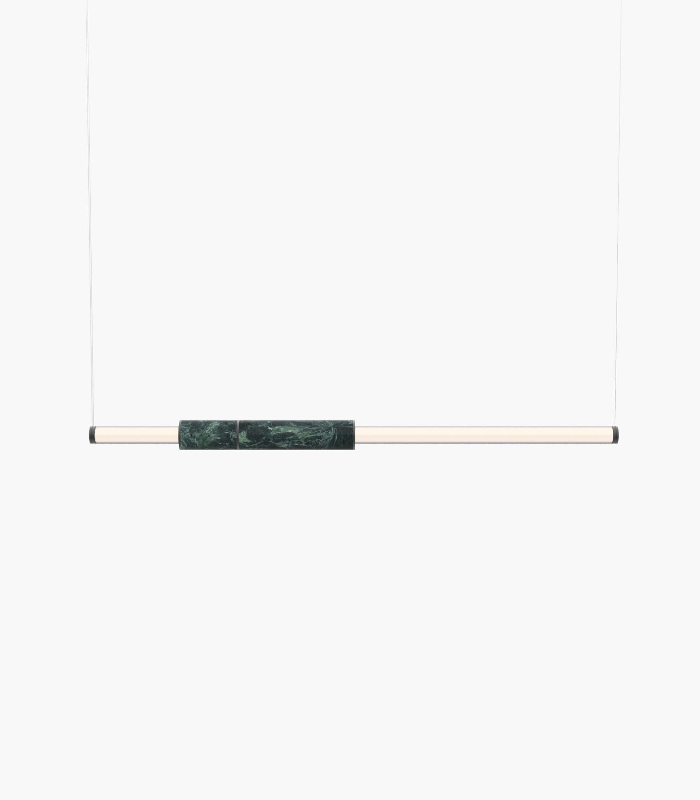 Light Pipe S58-03 Pendant Light Green Black Anodised 